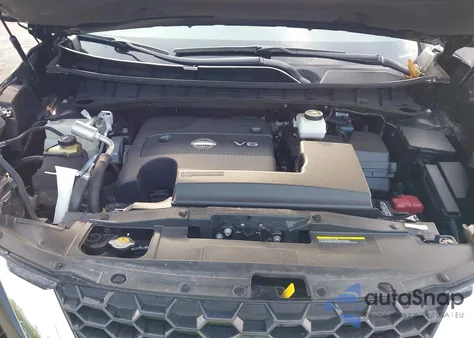 2023 Nissan Murano Sv Fwd из США, поврежденный, VIN 5N1AZ2BJ7PC110995